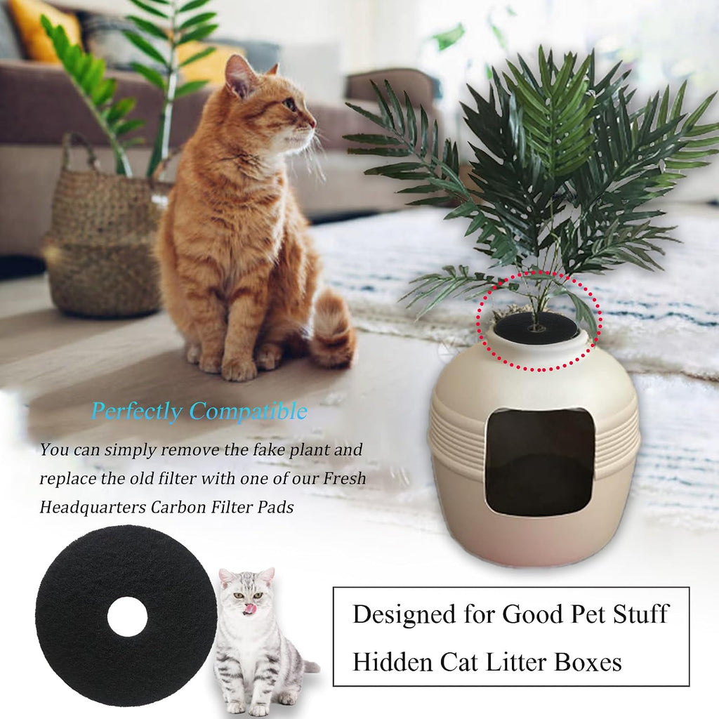Activated Carbon Charcoal Filters for Hidden Cat Litter Box