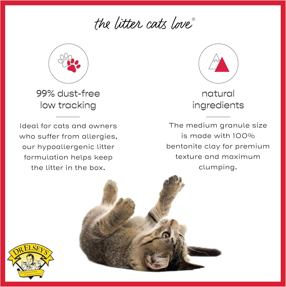 Dr. Elsey's® Cat Attract® Clumping Clay Cat Litter 18-lb. Bag