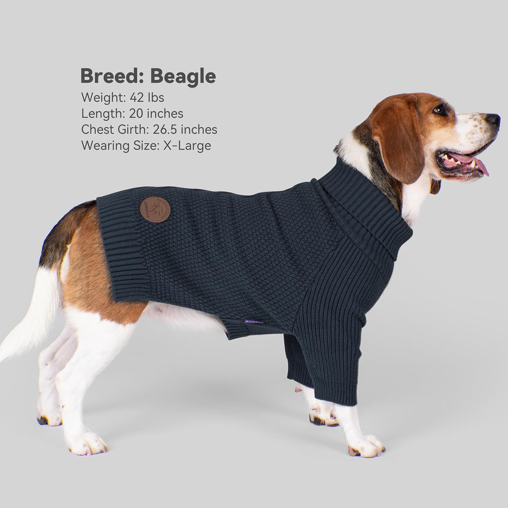 Dog Sweater Long Sleeve Warm Knit Sweaters for Small Dogs Cats Boy