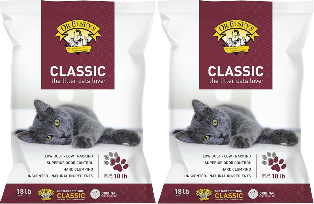 Precious Cat Classic Premium Clumping Cat Litter, 18 lb Bag