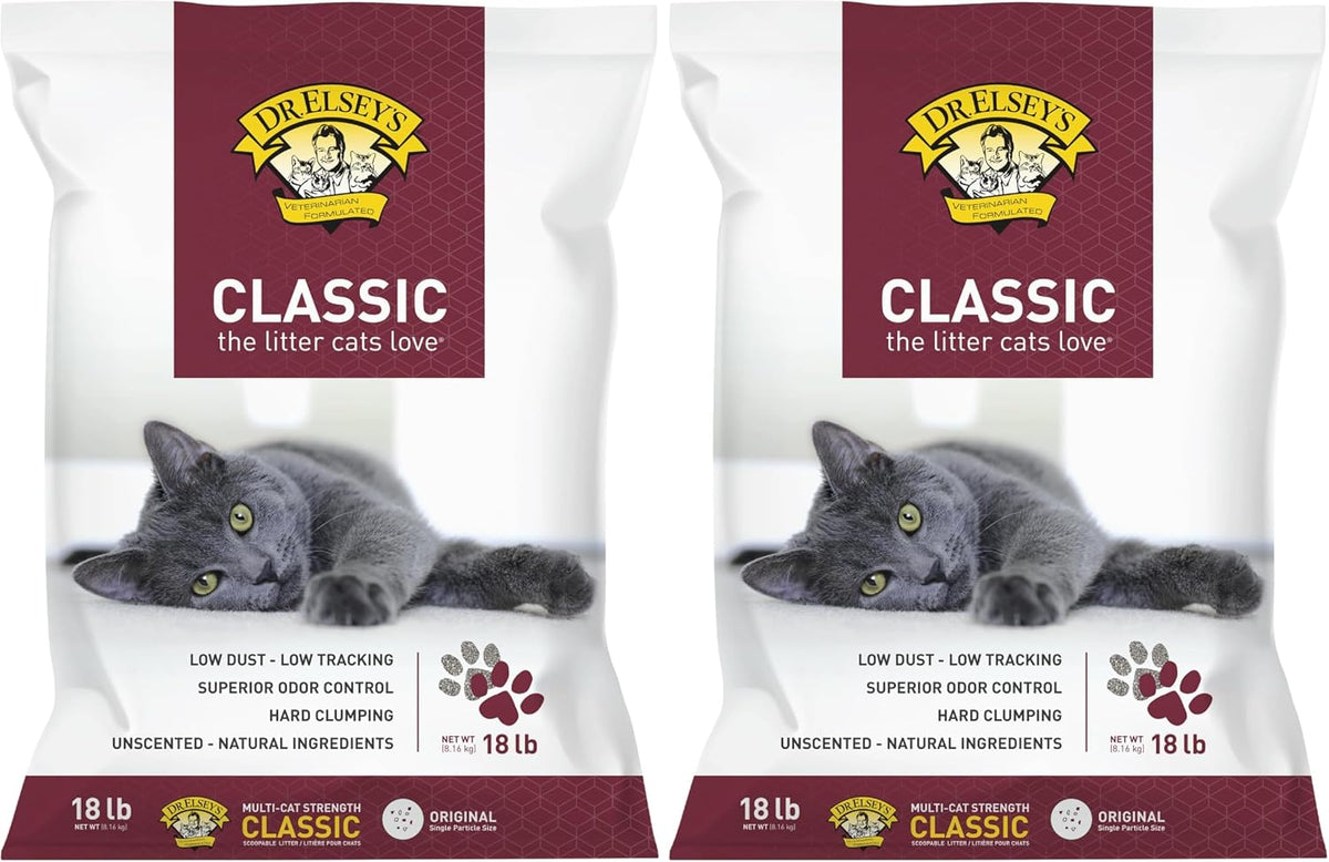 Precious Cat Classic Premium Clumping Cat Litter, 18 lb Bag