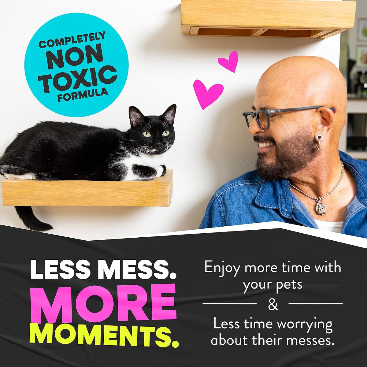 Jackson Galaxy EX Stain & Odor Eliminator Refill - 4 Tabs = 2 Full Refills