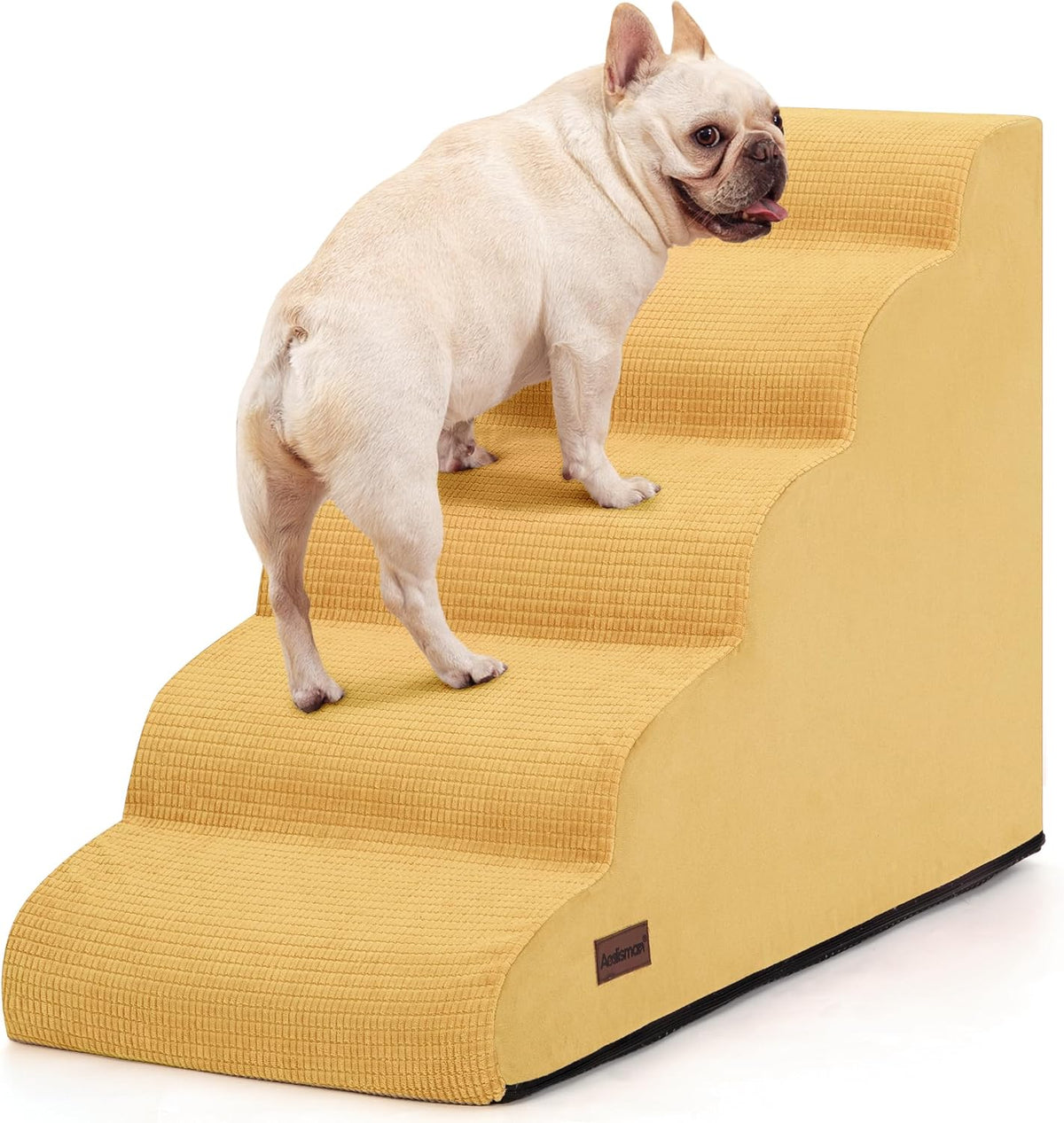 Dog Stairs for Small Dogs and Cats,3-Step Pet Ramp for Couch,Chair