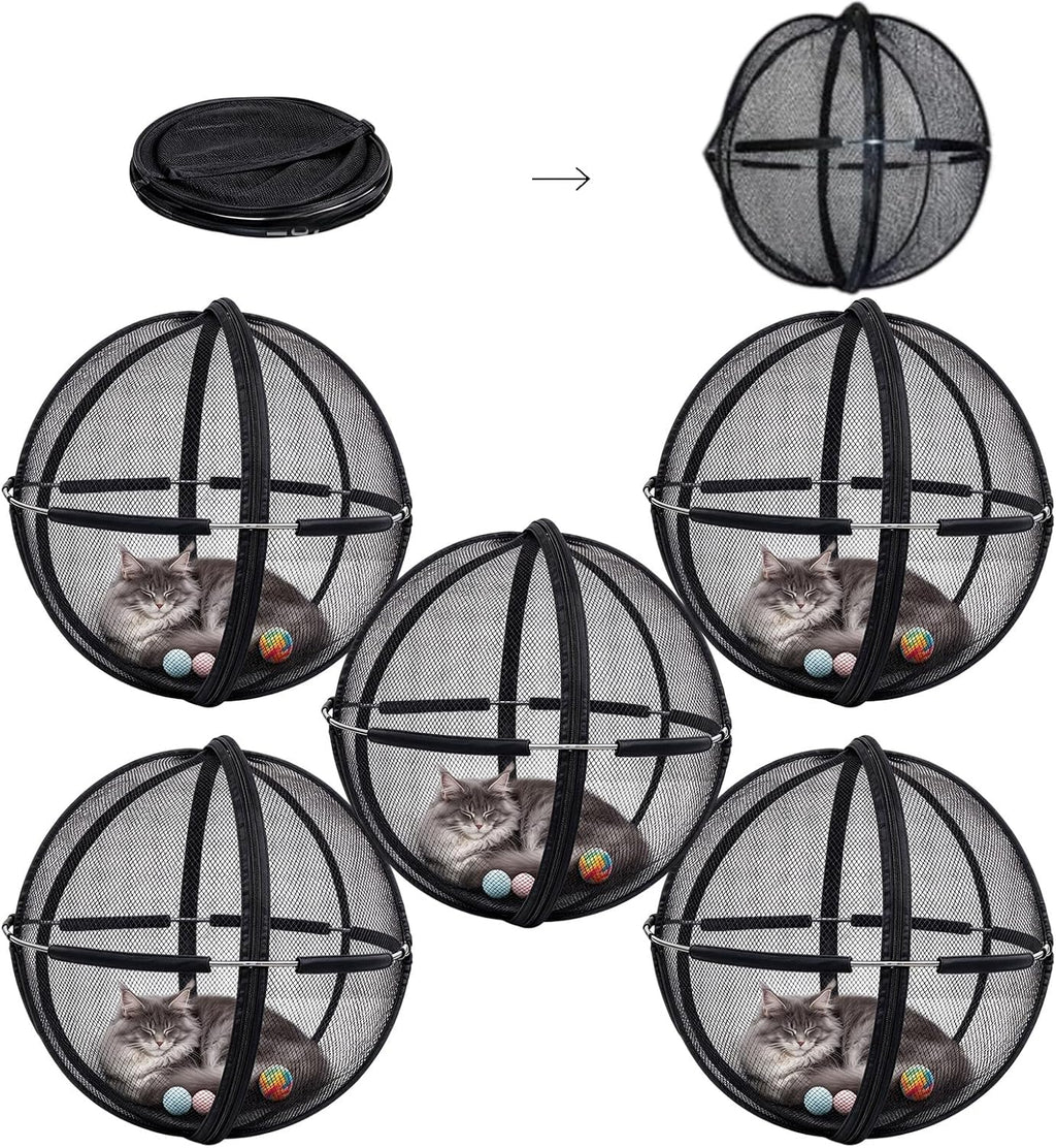 2027 Cat Hamster Ball for Outside, Hamster Ball for Cats, Rolly Cat Ball
