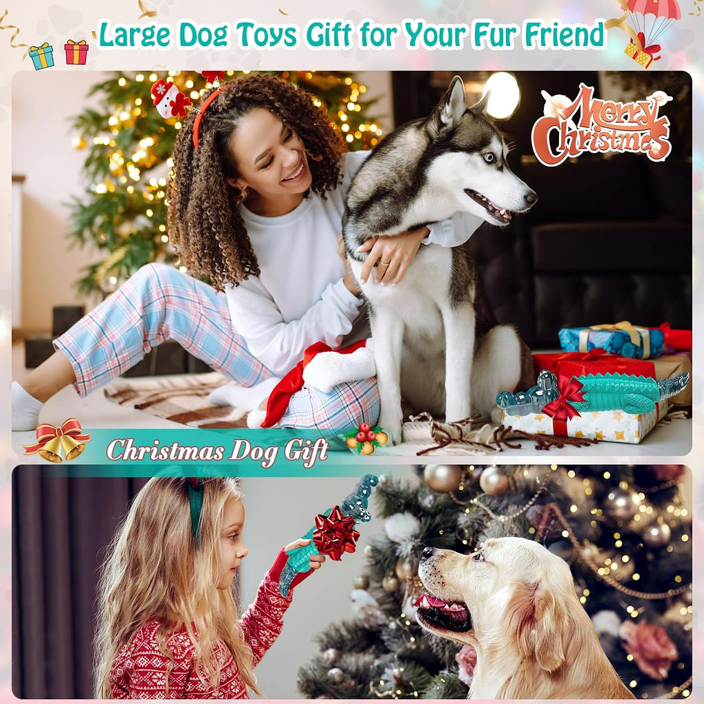 Jeefome Tough Dog Toys for Aggressive Chewers, Dog Chew Toys for Large Dogs