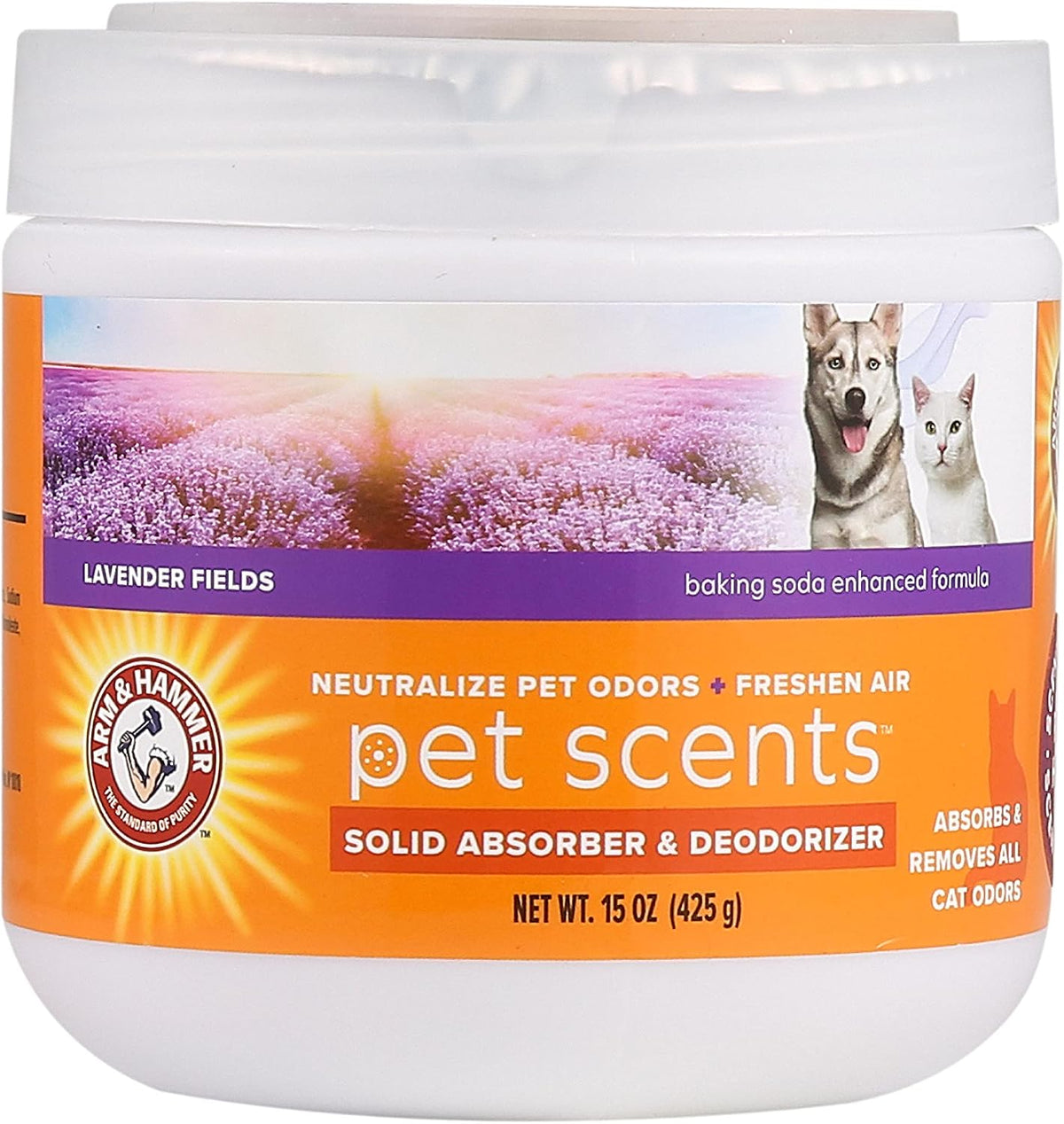 Arm & Hammer Pet Scents, Odor Eliminator Gel, Fresh Breeze, 15 oz