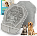 Pet Hair Remover Glove for Dogs & Cats, 2-in-1 Electrostatic Silicone Tips