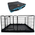 PJYuCien Puppy Playpen Plus Storage Bag with Bottom, 8 Panels 31.3" H