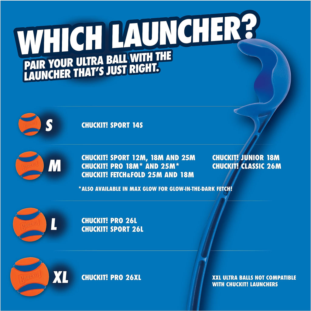 Chuckit! Classic 26M Dog Ball Launcher, 26in, Includes Medium 2.5in Ball