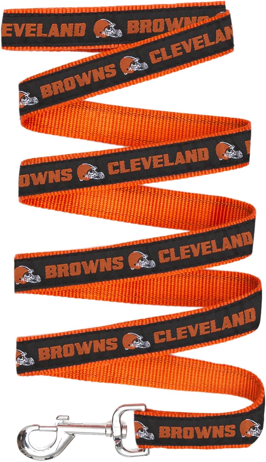 Pets First NFL Licensed Philadelphia Eagles Pet Leash, Size Large – Durable Satin Dog & Cat Walking Strap and Pet Tether