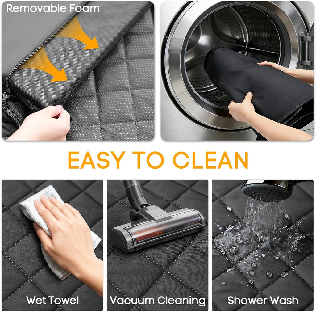 SUV Cargo Liner for Dogs, Pet Trunk Cover with Cushioned Sides