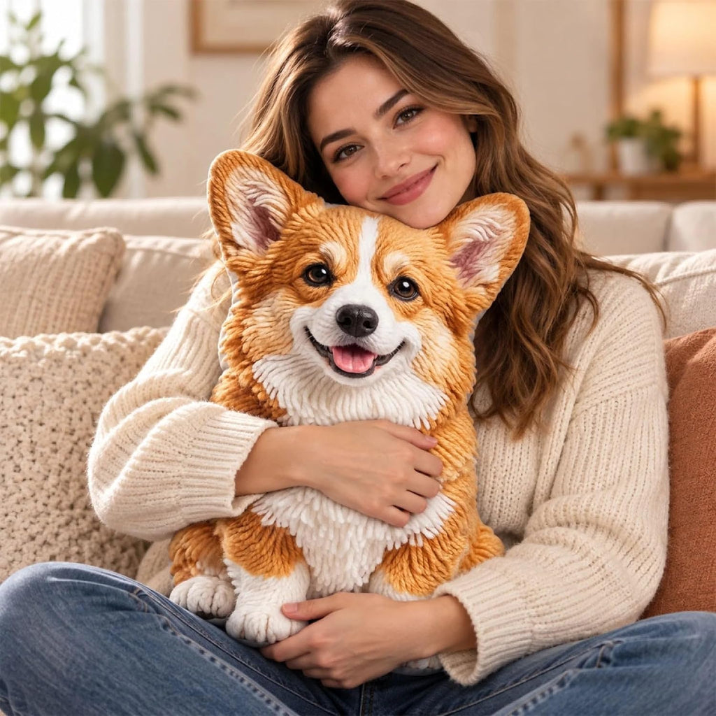 Wrappiness Custom Photo Pet Pillows For Dogs, Pet Lovers Gift Decor Sofa