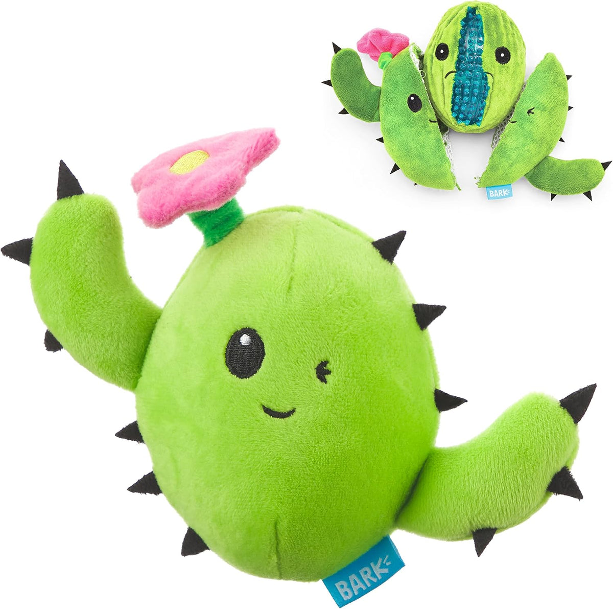 BarkBox Consuela the Cactus 2-in-1 Interactive Plush Dog Toy