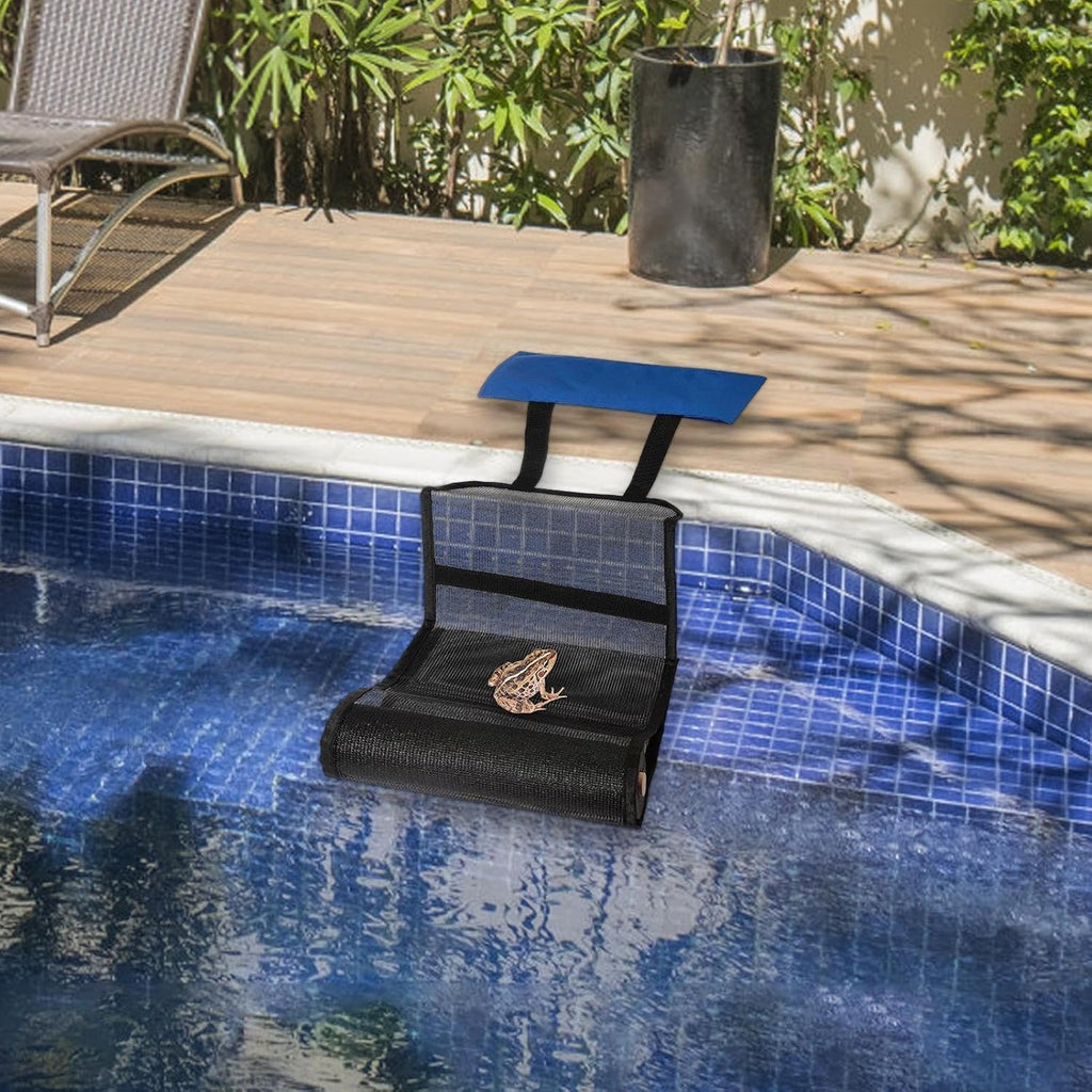 Animal Saver for Swimming Pools Blue Escape Ramp Compact and Saving