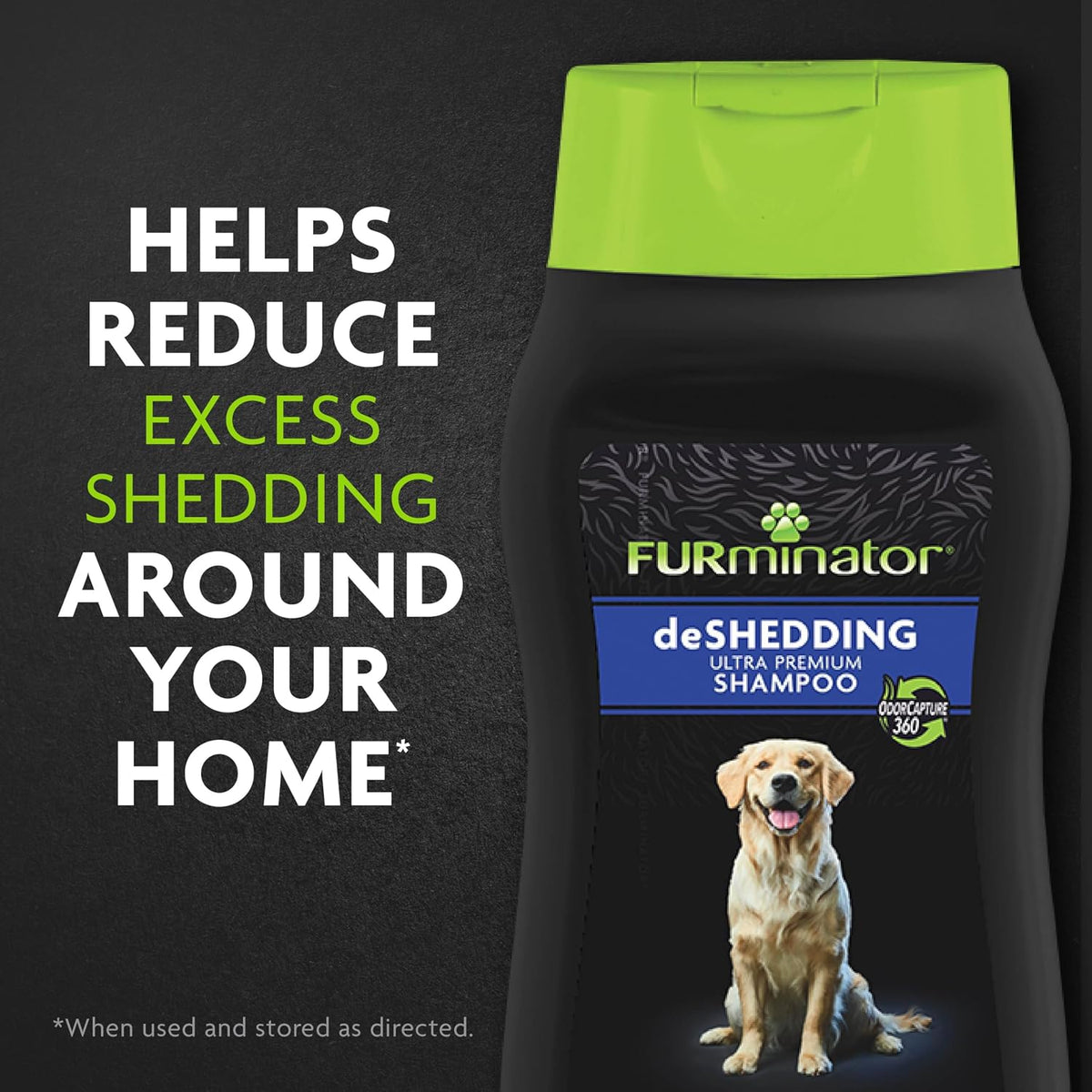 FURminator Ultra Premium deShedding Shampoo for Dogs, 16 oz