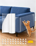 Cat Scratch Furniture Protector Couch - 1 Roll Clear PET 7.9 x 196.8 Inch