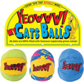 Yeowww! Catnip My Cats Balls Toys for Cats - 3-Pack - Durable Cotton Twill - Made in the USA - Stuffed with Organically 