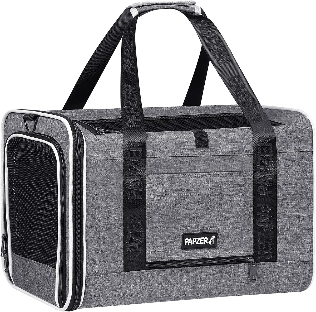 Cat Carrier for Travel, Soft-Sided, Top Loading, Privacy Curtain, to 20 lbs
