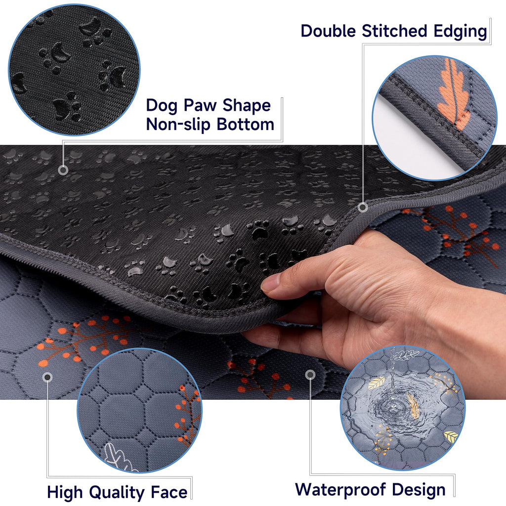 Sunheir Washable Pee Pads for Dogs, Reusable Puppy Pads for Dog Playpen 2PC