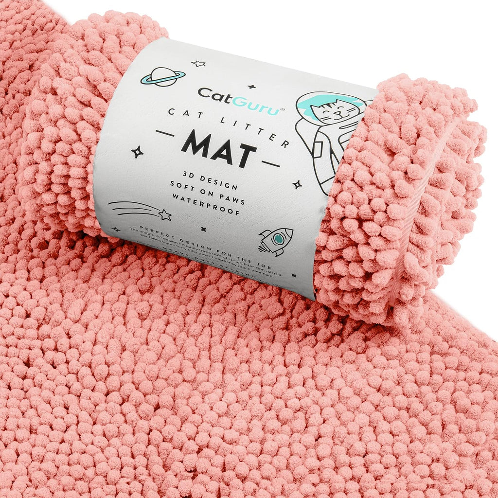 CatGuru Cat Litter Mat, Medium, Extra Large, XXL, Waterproof Litter Box Mat, Non Slip Kitty Litter Mat, Machine Washable
