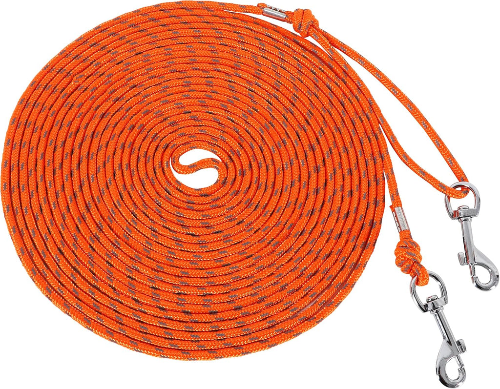Reflective Cat Leash -50FT Cat Cable Out Escape Proof Walking Leads Yard Long Durable Safe Personalized Extender Leash T