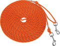 Reflective Cat Leash -50FT Cat Cable Out Escape Proof Walking Leads Yard Long Durable Safe Personalized Extender Leash T