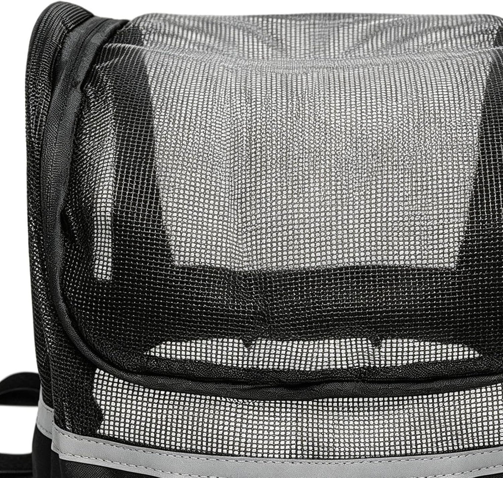 Pet Bike Basket – Dog Cat Handlebar Carrier | Mesh Window Reinforced