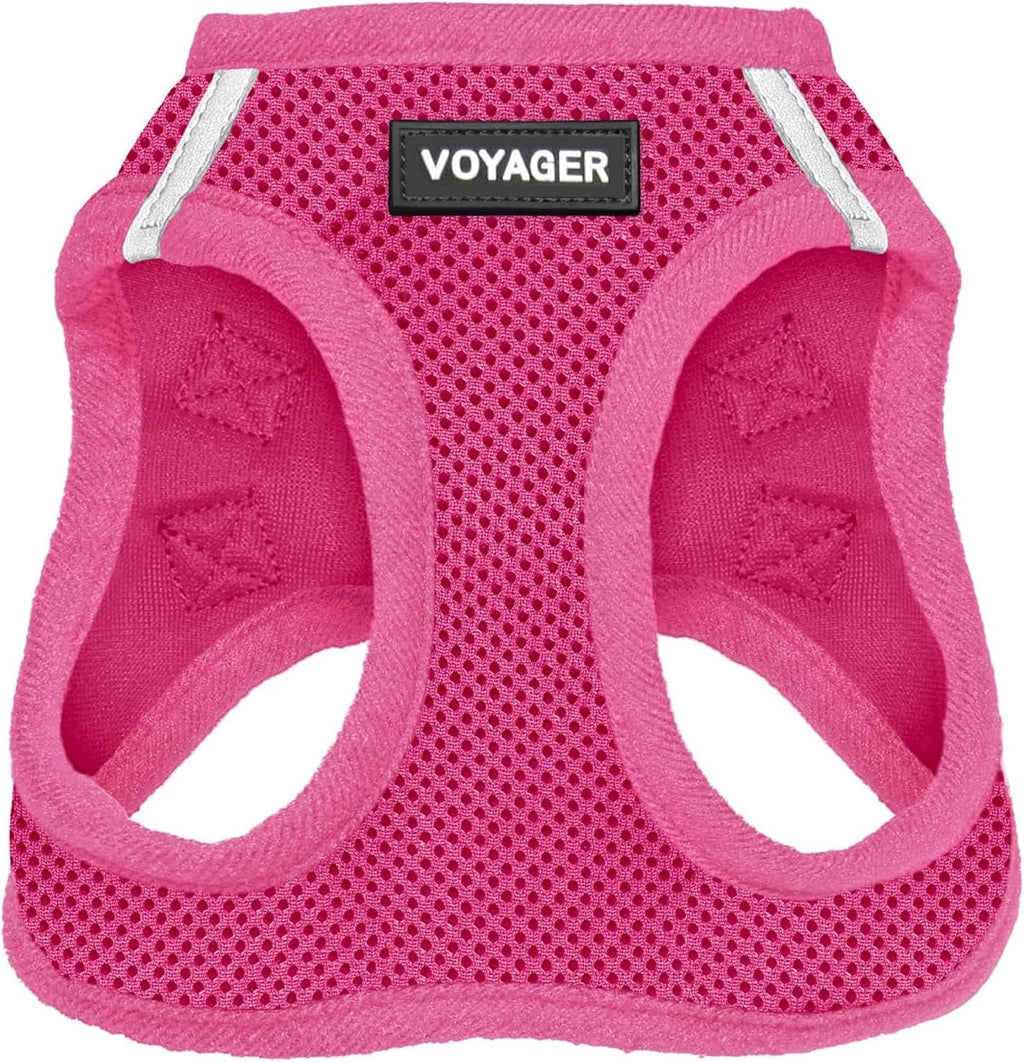 Voyager Step-in Air Dog Vest Harness - Fuchsia, Small