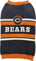 NFL Chicago Bears Dog Sweater, Size Extra Small. Warm and Cozy Knit Pet Sweater with NFL Team Logo, Best Puppy Sweater f