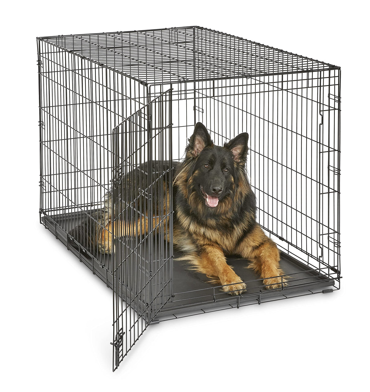 New World by Midwest 48-Inch Single Door Crate, XL Breeds, 90-110 lbs