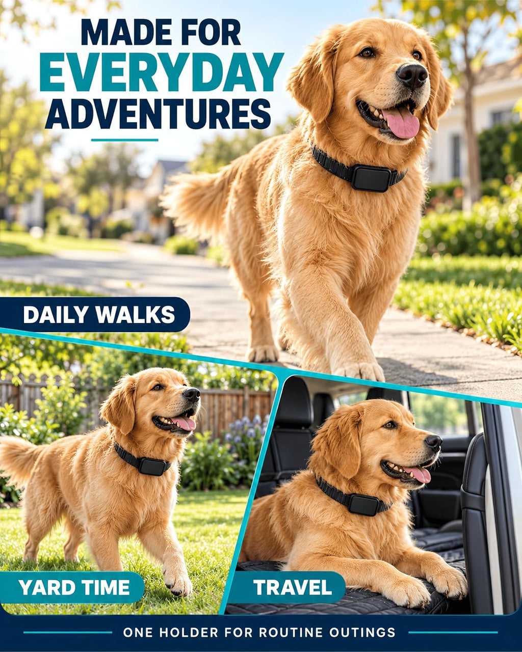 Dog Collar Adapter Compatible with Fi Mini GPS Tracker, Up to 1.5 In Wide