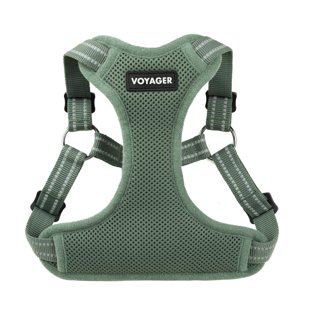 Voyager Step-in Flex Adjustable Dog Harness - Moss Green, Medium