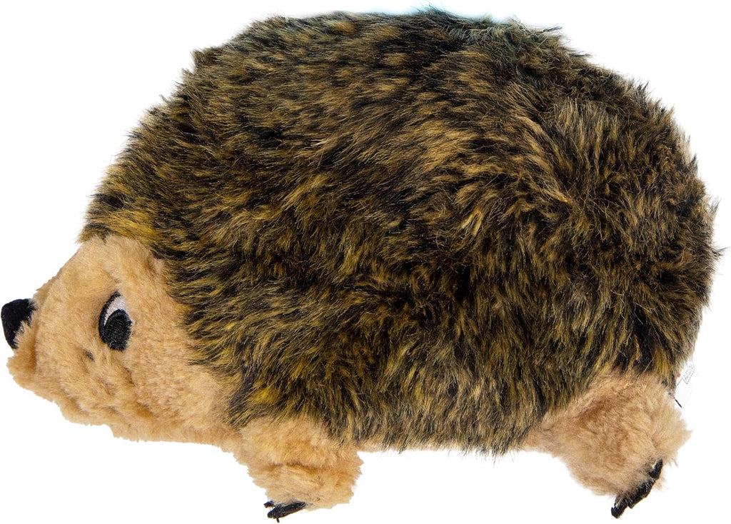 Outward Hound Hedgehogz Plush Dog Toy, Squeaks & Grunts, Large, 12" x 7"
