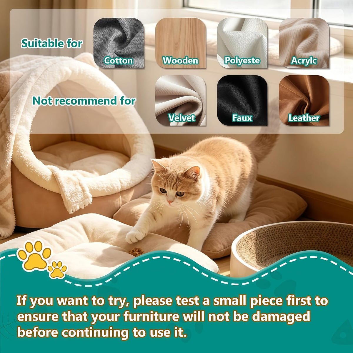 Yoving Anti Cat Scratch Furniture Protector - 11.8" x 78.7"