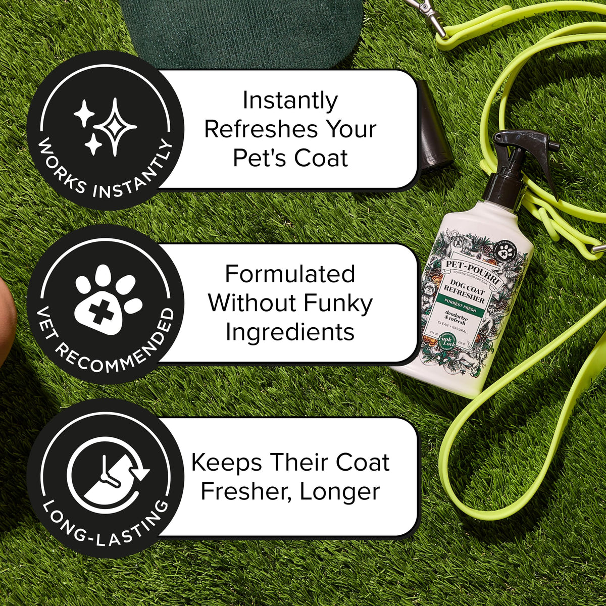 Poo-Pourri Furrest Fresh Dog Deodorizing Spray, 8 Fl Oz