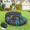 Outdoor Cat Enclosure, 2-in-1 Pop-up Portable Catio Playground