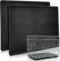 2 Pcs Dog Crate Tray 42" Replacement, Plastic Bottom Pan