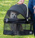 Pet Gear No-Zip View 360 Pet Carrier & Car Seat, Lava, 20"