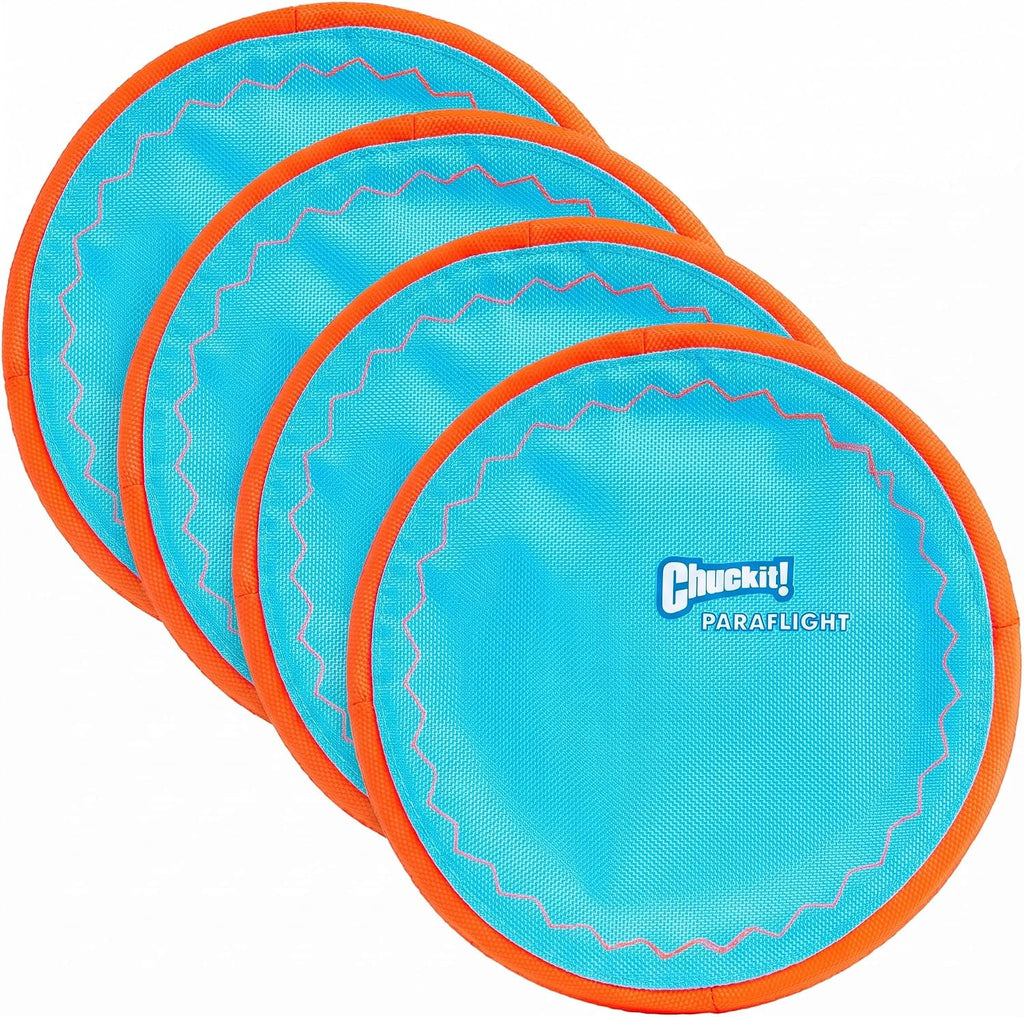 Chuckit! Paraflight Flying Disc Dog Toy, Floats, Size Large, 1 Pack
