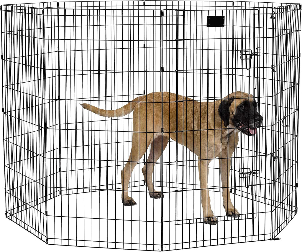 MidWest 30-Inch Exercise Pen, Single Door, 16 Sq Ft Play Area
