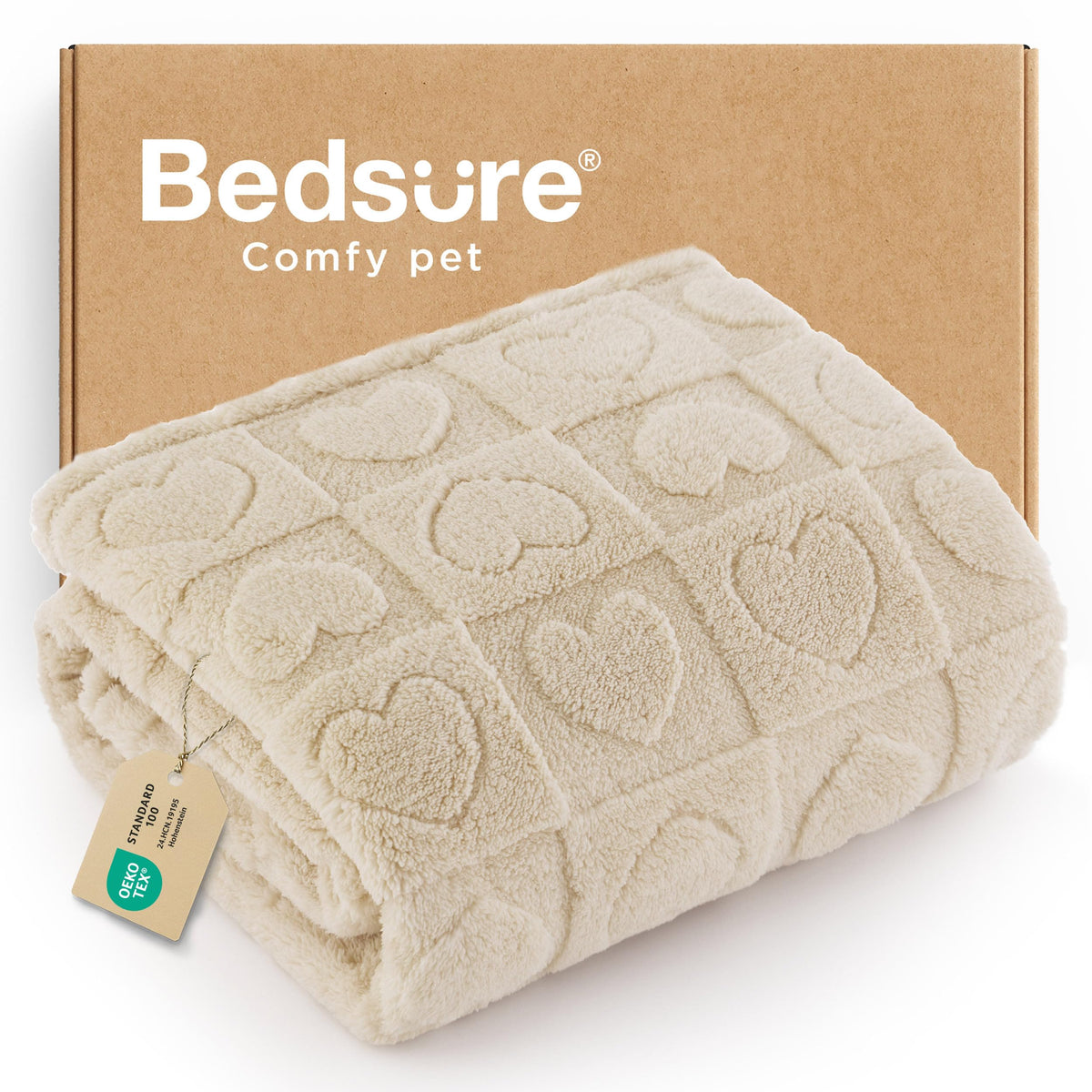 Bedsure Dog Blanket for Small Dogs, Cats & Puppy, Ultra Soft Fleece, 25x35