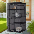 Catio Outdoor Cat Enclosure Window 61.4" H Large Cat Cage