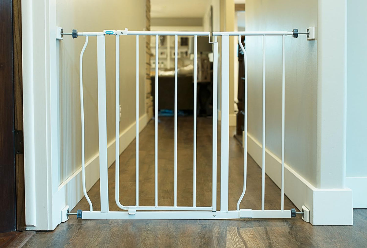 Wall Nanny - Baby Gate Wall Protector (Made in USA) Protects Walls and Doorways from Pet Gates - for Pressure Mounted In
