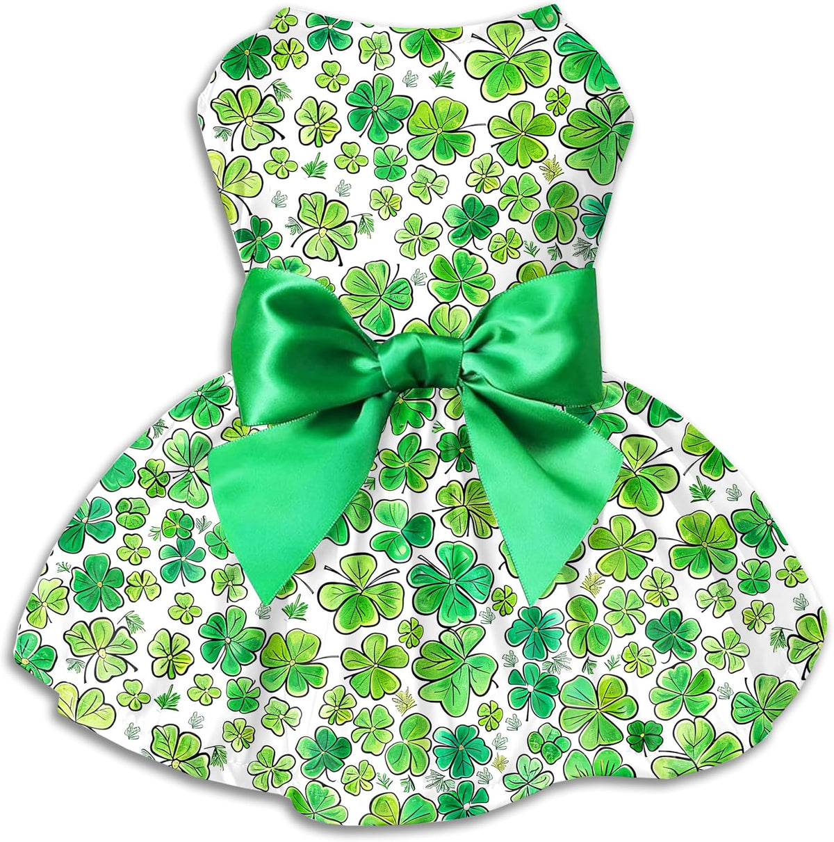 Halloween Dog Dress, Holiday Cat Cotton Outfits Skull Skirt for Small Boys and Girls Puppies Pets Doggie