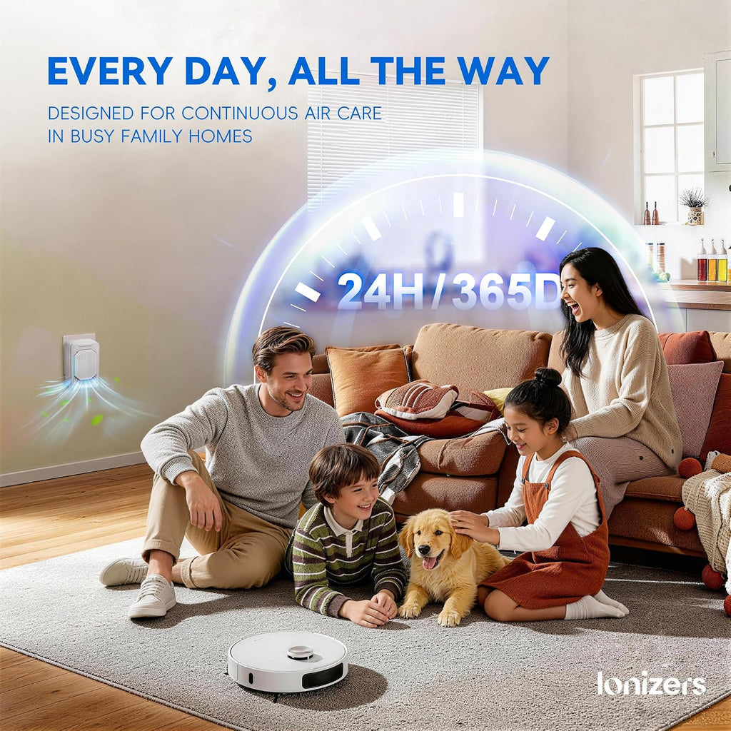 Cat Litter Deodorizer, Pet Odor Eliminator for Home, Air Purifier 2 Pack