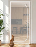 BFNN Cat Proof Screen Door, Extra Tall Mesh Gate, Fit 32'' x 80'' Door, D