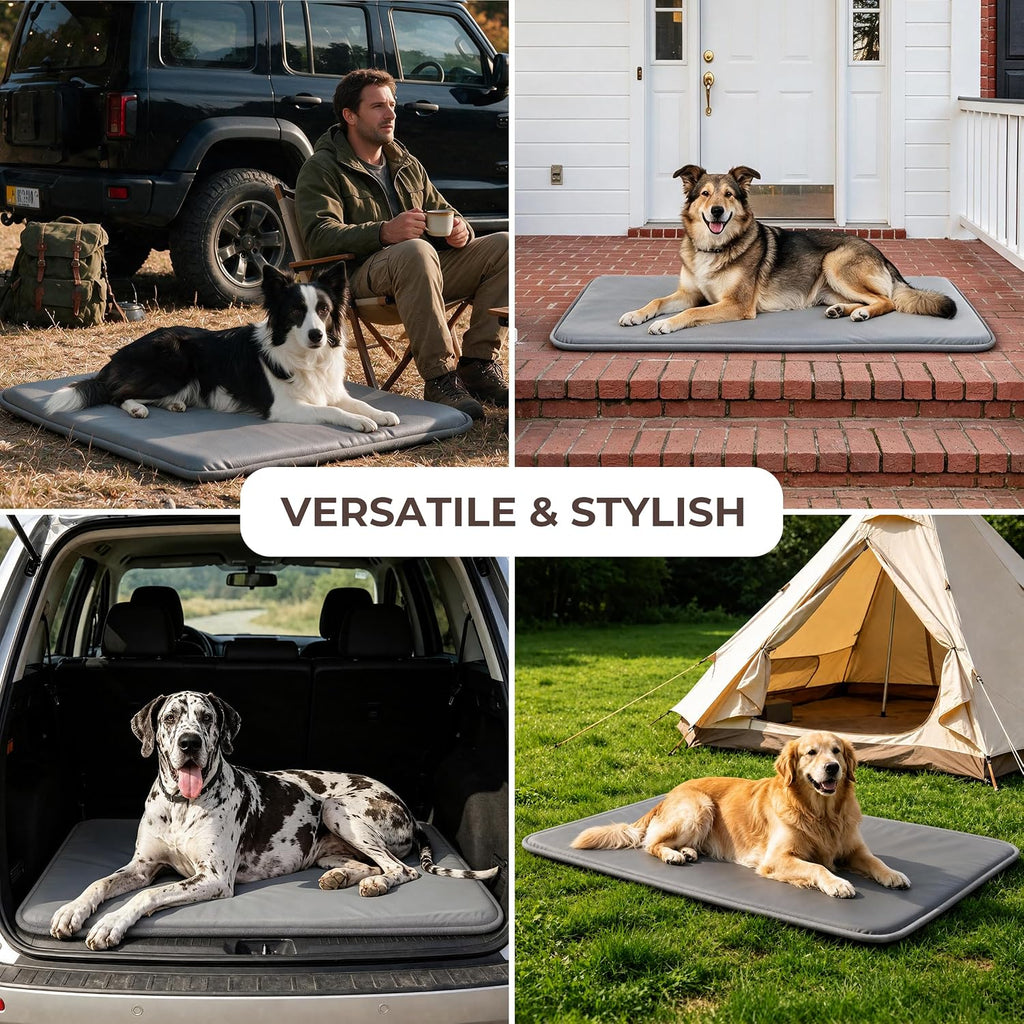 Waterproof Cooling Dog Crate Pad for Mid-Large Dog Indoor Outdoor