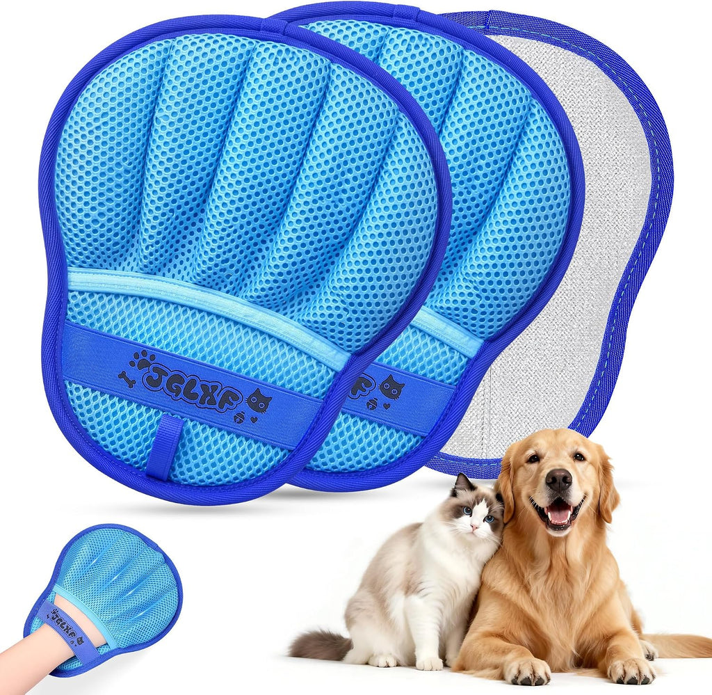 Pet Hair Removal Glove for Cat & Dog, Electrostatic Pet Hair Remover Tool