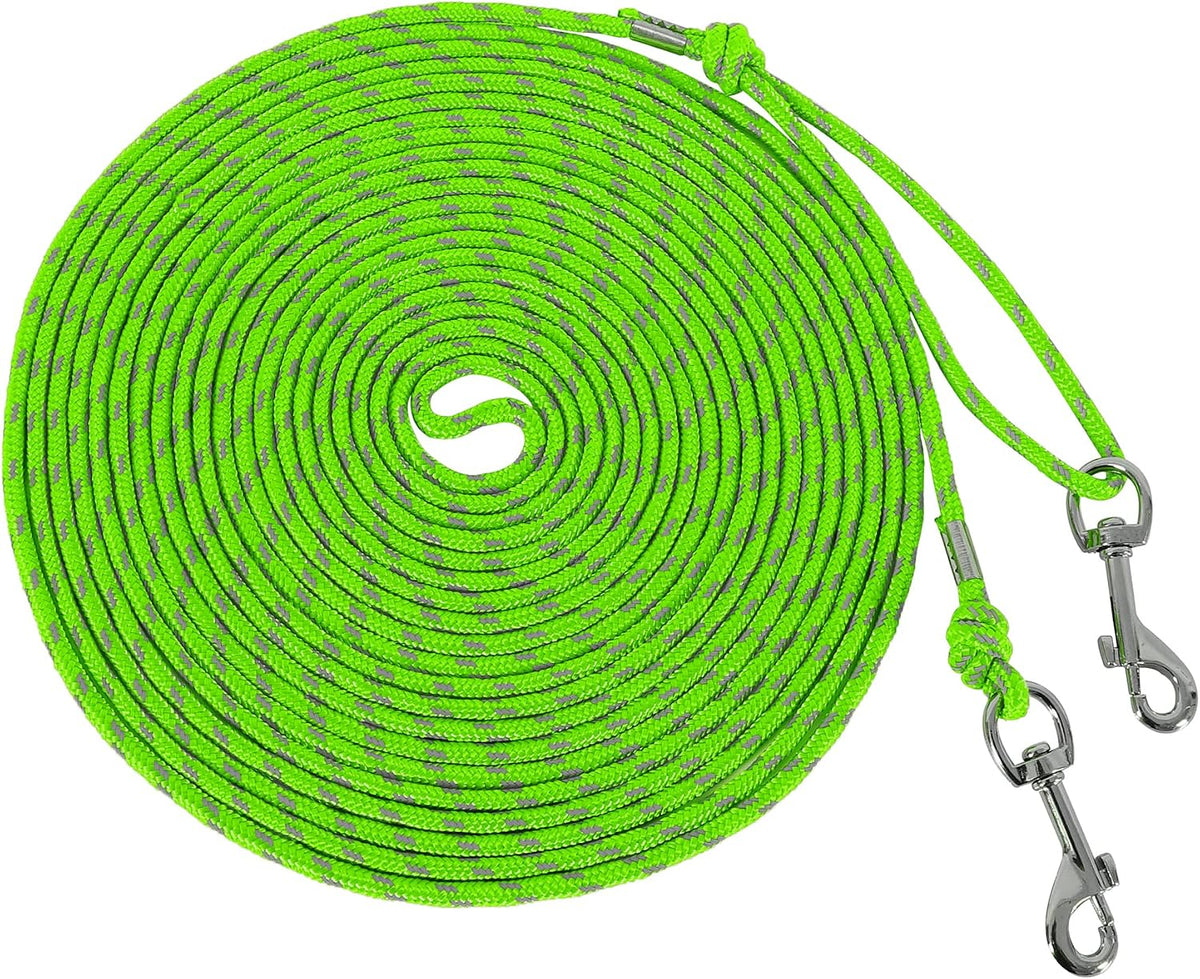 Reflective Cat Leash -50FT Cat Cable Out Escape Proof Walking Leads Yard Long Durable Safe Personalized Extender Leash T