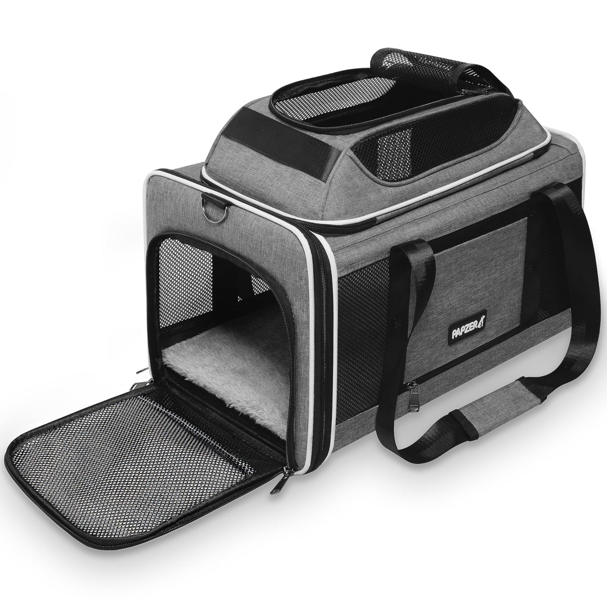 Cat Carrier Top-Expandable 18x11x11, United Delta American Airline Approved